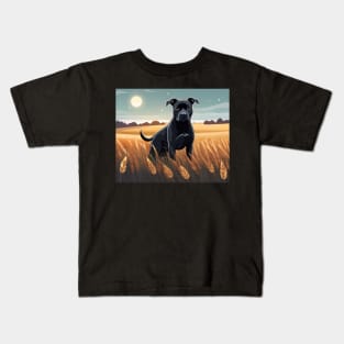 Farm Pittie Kids T-Shirt